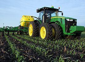 15-row side-dress in corn