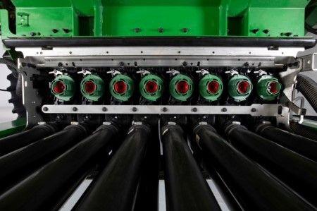 Individual electric stainless steel AccuRate metering system