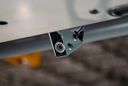 Detail of rearward facing Vision 2.0 camera mount