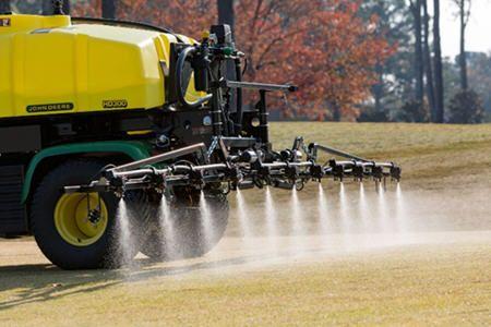 Spraying with Section Control