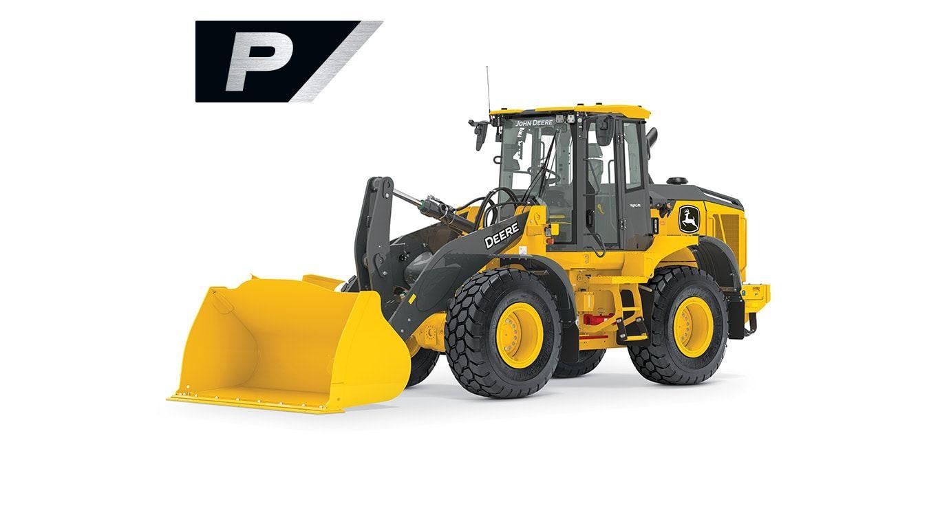 Studio image of 544 P-Tier wheel loader.