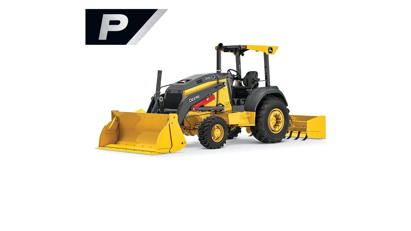 John Deere 210P excavator
