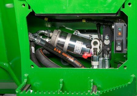Optional electric pump for filling hydraulic fluid