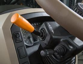 Left-hand reverser lever