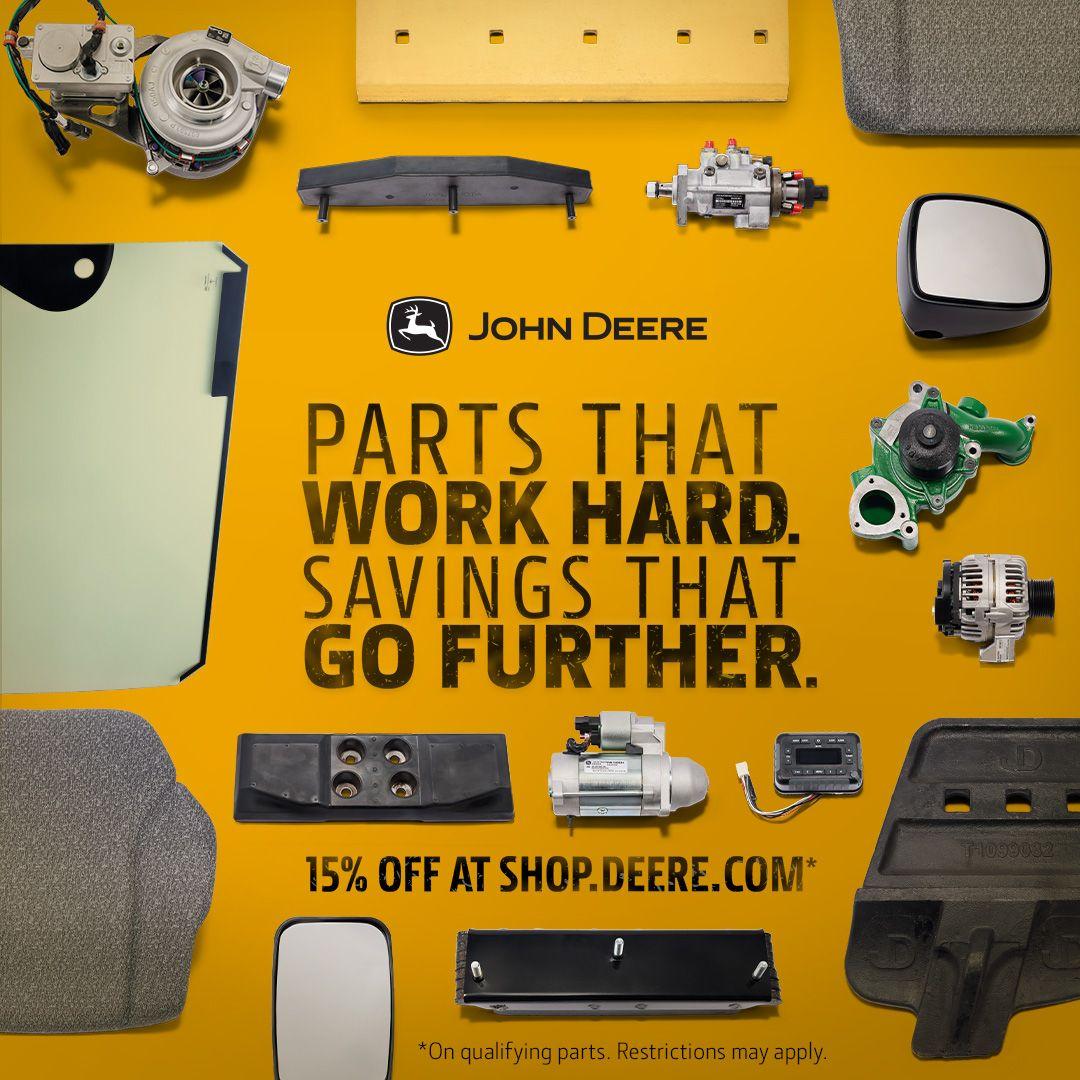 15% OFF SELECT PARTS