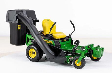 6.5-bu (229-L) rear bagger, chute, and ballast (shown on similar Z315E model)