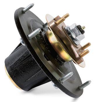 Cast-iron mower spindle