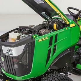Gas-lift hood requires no prop rod to service engine