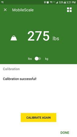 Calibration complete