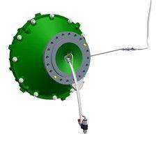 Fully integrated Central Tire Inflation System on the front axle