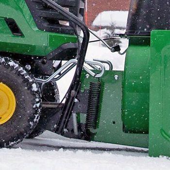 Front hitch mounting system