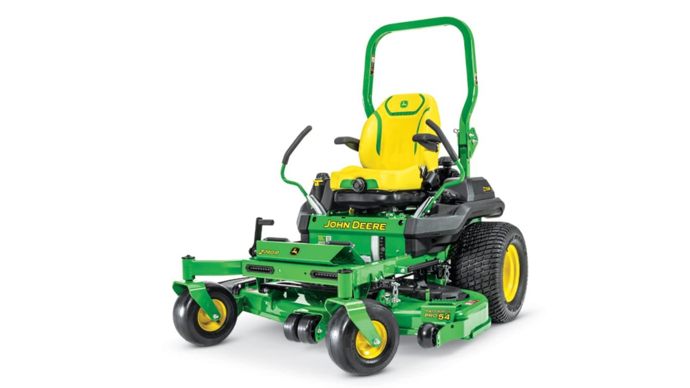Studio image of Z740r ztrak zero turn mower.