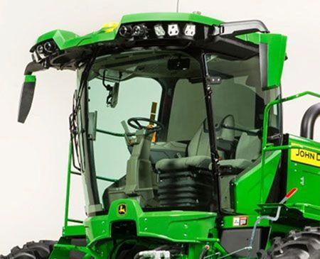 M-spec windrower cab exterior