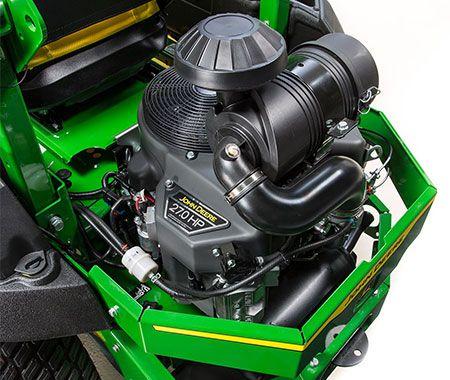 27-hp (20.1-kW) engine with multi-stage canister air filter
