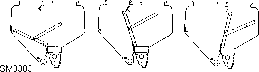 Three-position combination grain/fertilizer box
