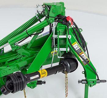 Easy-to-attach 3-point hitch