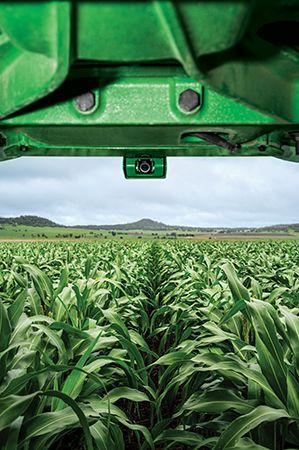 Mono camera offering a clear view beneath the cab, boosting confidence in system performance