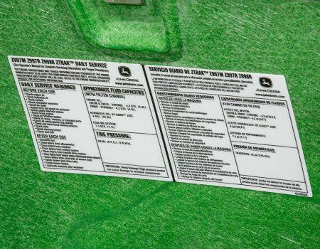Maintenance label