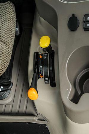 Creeper gear lever