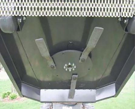 Close-up for triple bi-directional blade design