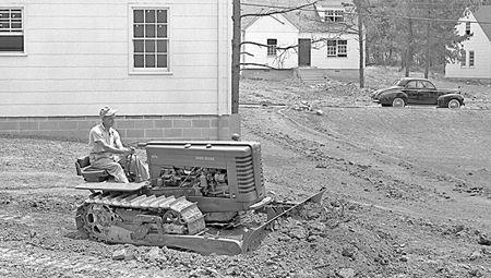 In 1949, John Deere began manufacturing MC Dozers in Dubuque, Iowa