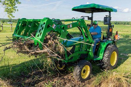 MG20F Mechanical Grapple handling brush