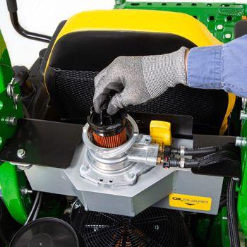 Changing the engine oil filter