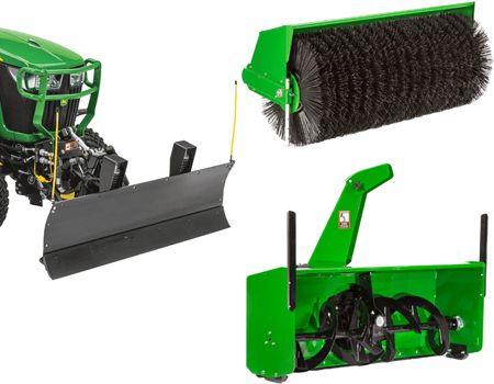 Front hitch works with a variety of implements