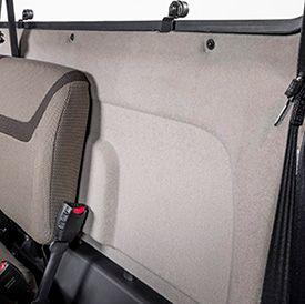 Rear panel cover