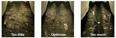 Downforce - Comparing furrow formation via the FurrowVision video feed