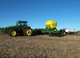 Fall applying in soybean stubble
