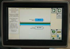 GreenStar™ display track spacing