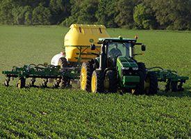 15-row side-dress application