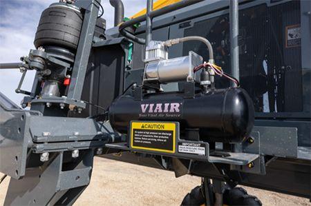 Electric air compressor for active air