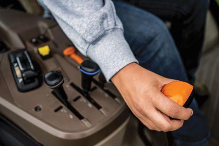 Change gears with ergonomic lever