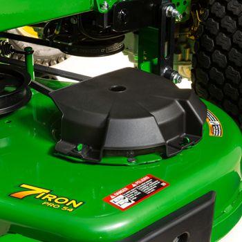 Spindle covers that allow for cleaning while installed