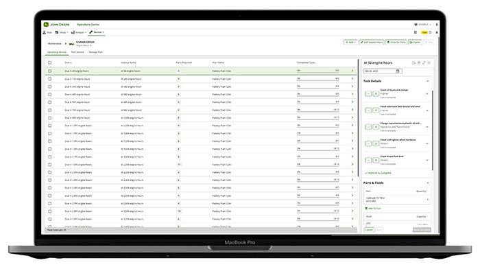 Document task completion, upload photos or notes, and easily purchase the right parts and fluids to complete each interval.