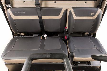 R-Trim two-tone vinyl seat