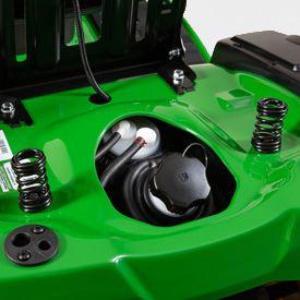 Convenient fuel filler opening