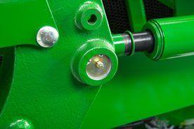 Close up of grease fitting