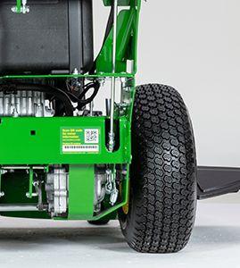 QR code label on M-Series frame