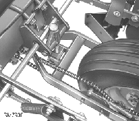 Ground-contact drive on an integral planter