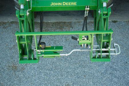 Carrier shown with HIU and hydraulic third- function quick coupler
