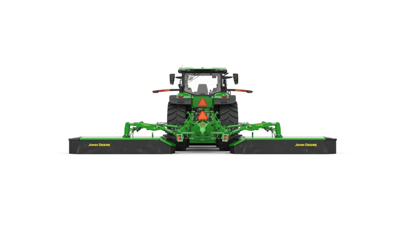 Digital Render Image of a R990M Twin Rear Mount Mower