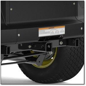 Standard rear receiver hitch