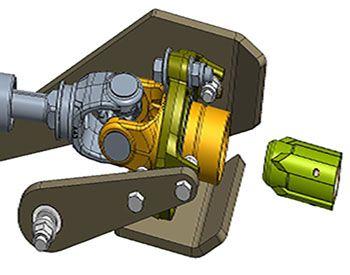 Power take-off (PTO) coupler