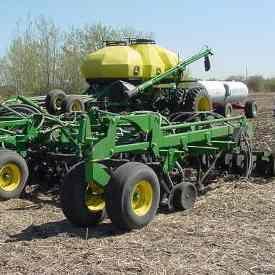 H500F seeding wheat and applying ammonia separately