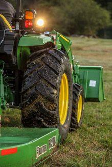 4052M HD with rotary cutter and front loader