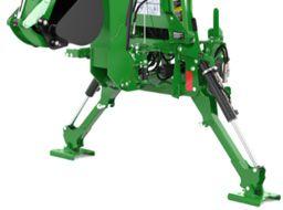Stabilizer arm on BH160 Backhoe