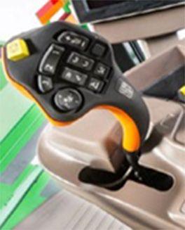 In cab hydro-handle